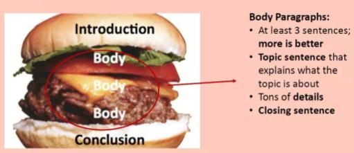 expository essay寫(xiě)作的body部分